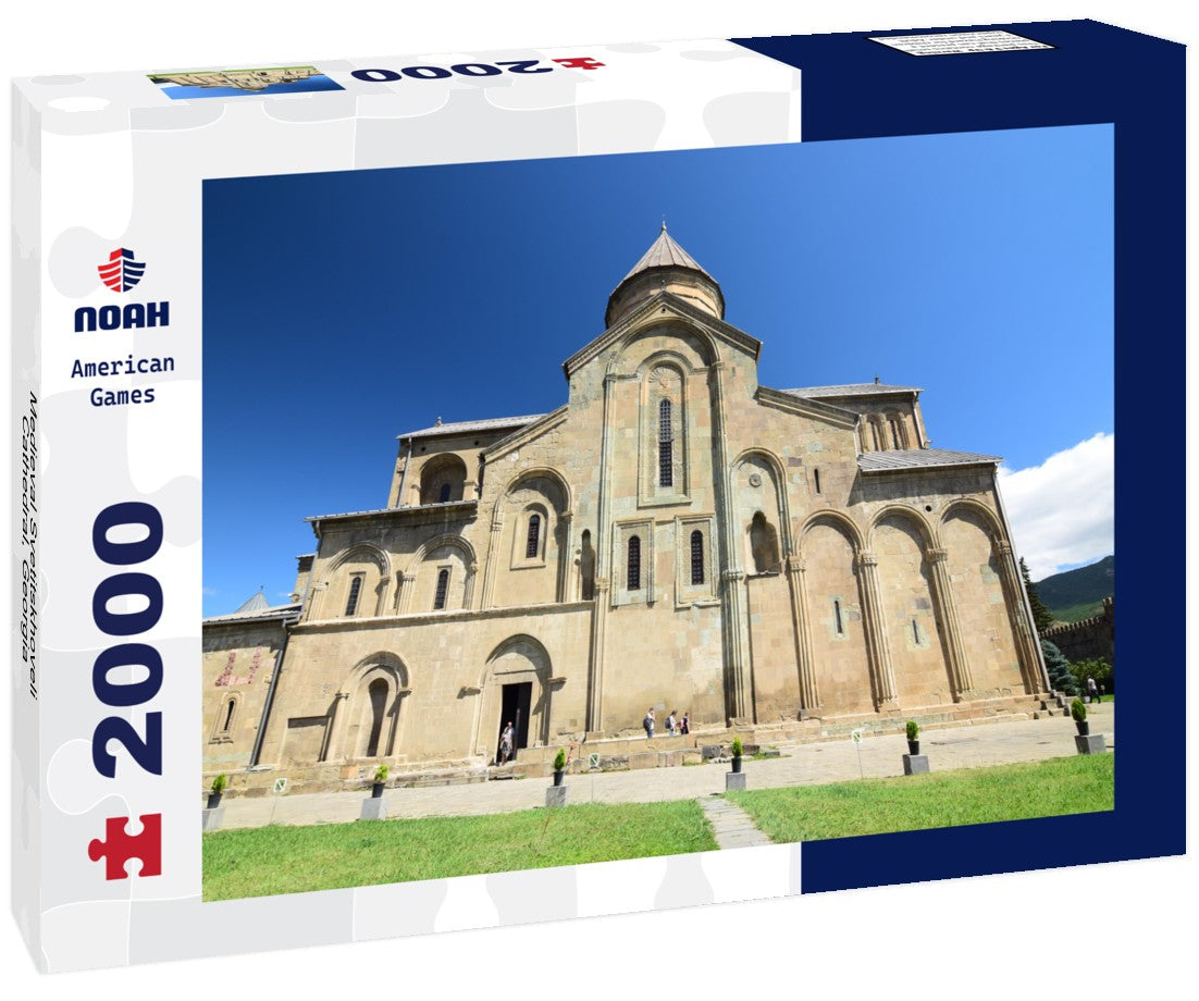 Noah Jigsaw Puzzle Medieval Svetitskhoveli Cathedral, Georgia 2000 Pieces