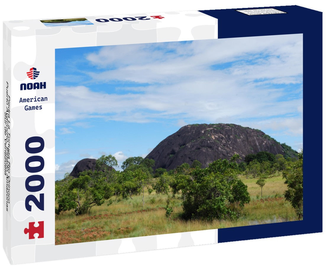 Noah Jigsaw Puzzle Piedra La Tortuga Rio Orinoco, Puerto Ayacucho, Estado Amazonas Sur de Venezuela 2000 Pieces