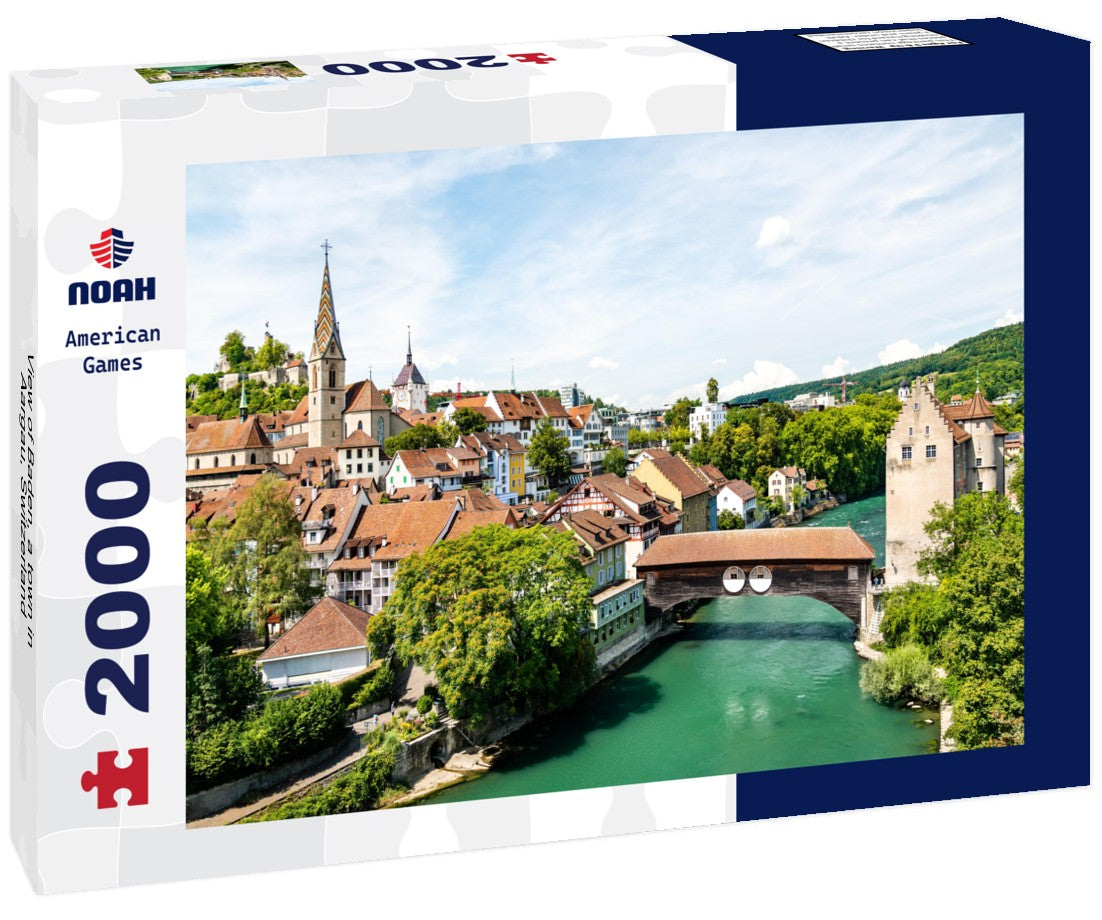Noah Jigsaw Puzzle View of Baden, a town in Aargau, Switzerland 2000 Pieces