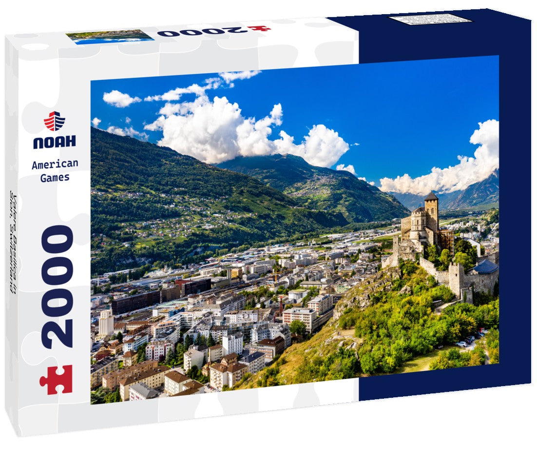 Noah Jigsaw Puzzle Valere Basilica in Sion, Switzerland 2000 Pieces