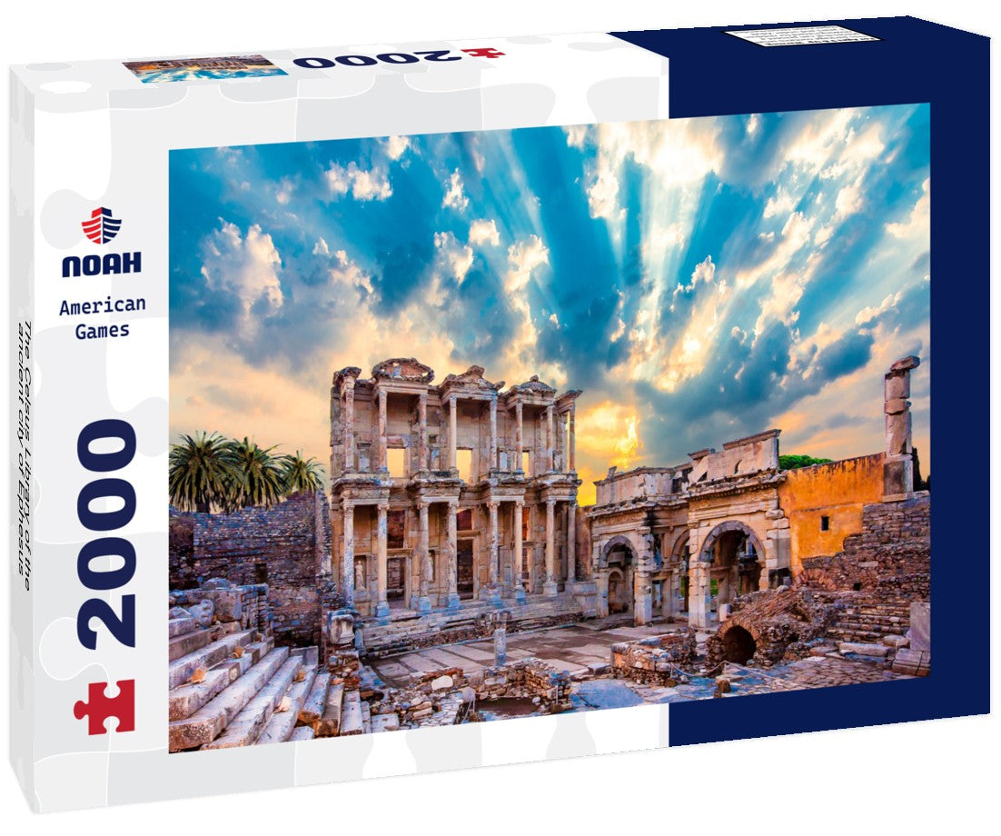 Noah Jigsaw Puzzle The Celsus Library of the ancient city of Ephesus 2000 Pieces