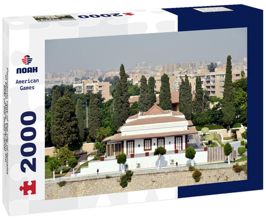 Noah Jigsaw Puzzle Panoramic view of the city of Ismailia in Egypt - Africa. View from the side of the Suez Canal 2000 Pieces