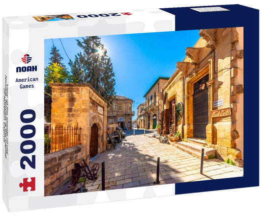 Noah Jigsaw Puzzle View of the streets of old Nicosia. Nicosia is the capital of Northern Cyprus 2000 Pieces