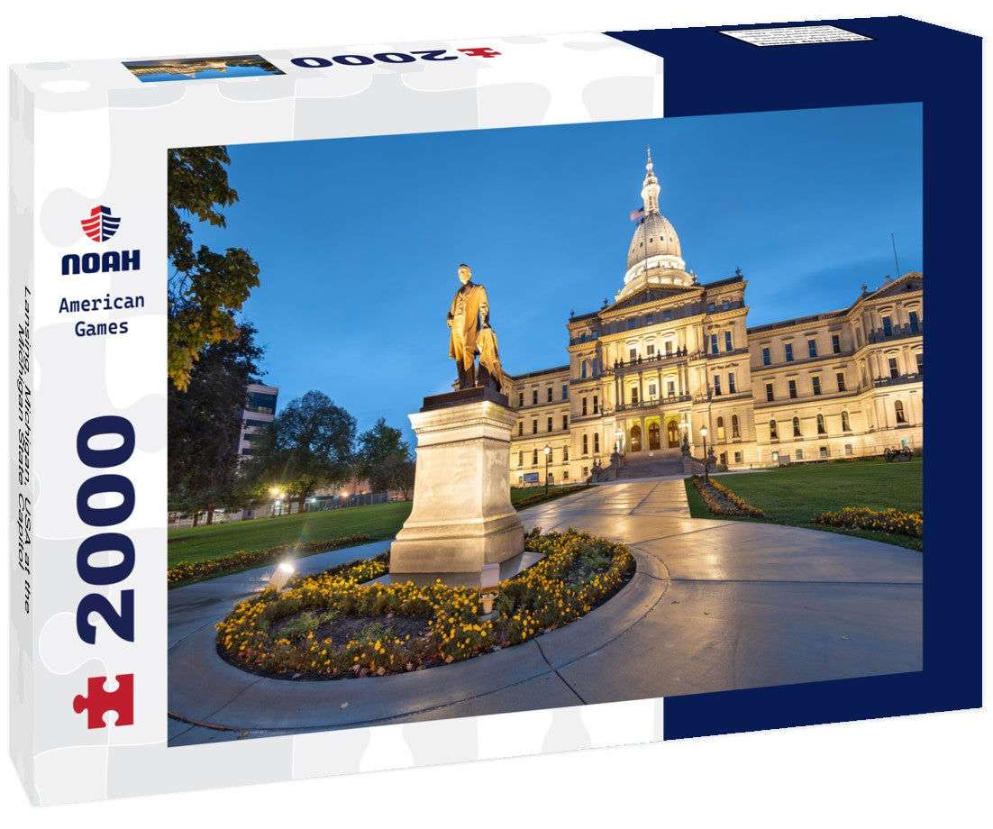 Noah Jigsaw Puzzle Lansing, Michigan, USA at the Michigan State Capitol 2000 Pieces
