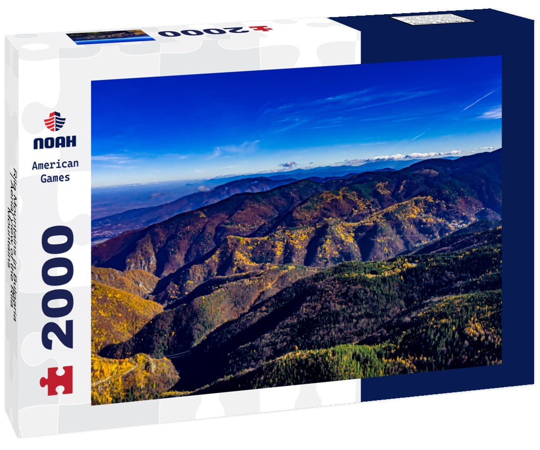 Noah Jigsaw Puzzle Rila Mountains in Bulgaria | Aerial view of the Rila Mountains 2000 Pieces