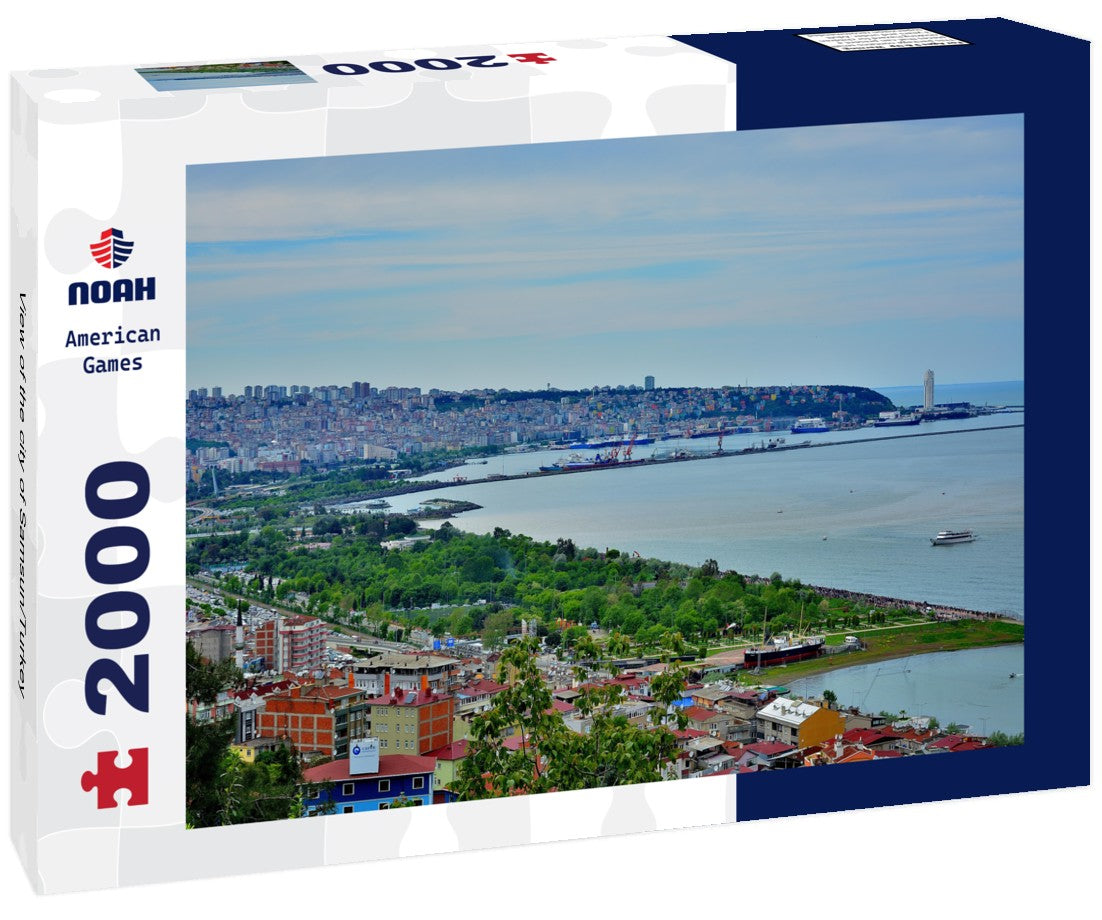 Noah Jigsaw Puzzle View of the city of Samsun/Turkey 2000 Pieces