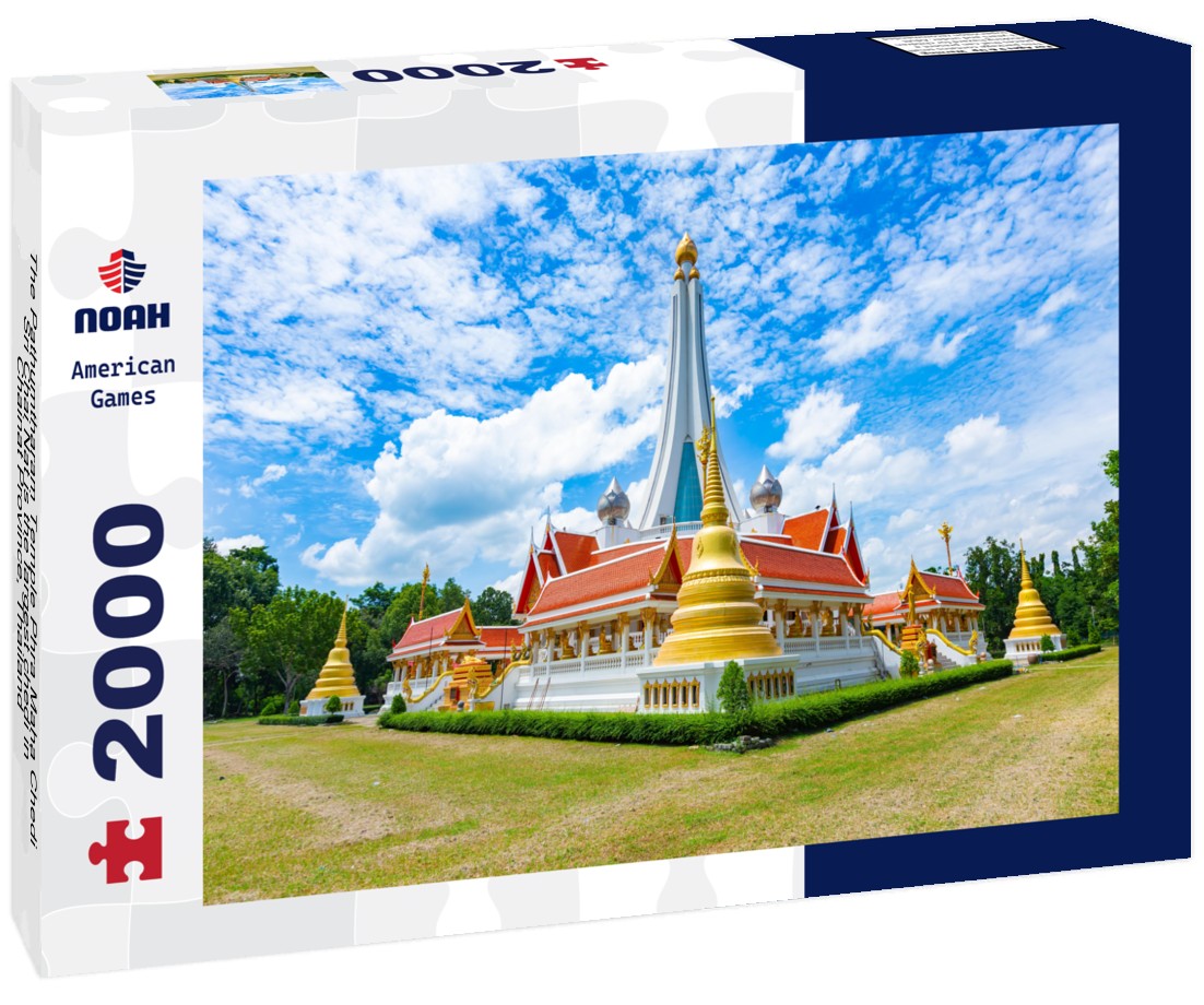 Noah Jigsaw Puzzle The Pathumtharam Temple Phra Maha Chedi Sri Chai Nat is the largest chedi in Chainat Province, Thailand 2000 Pieces