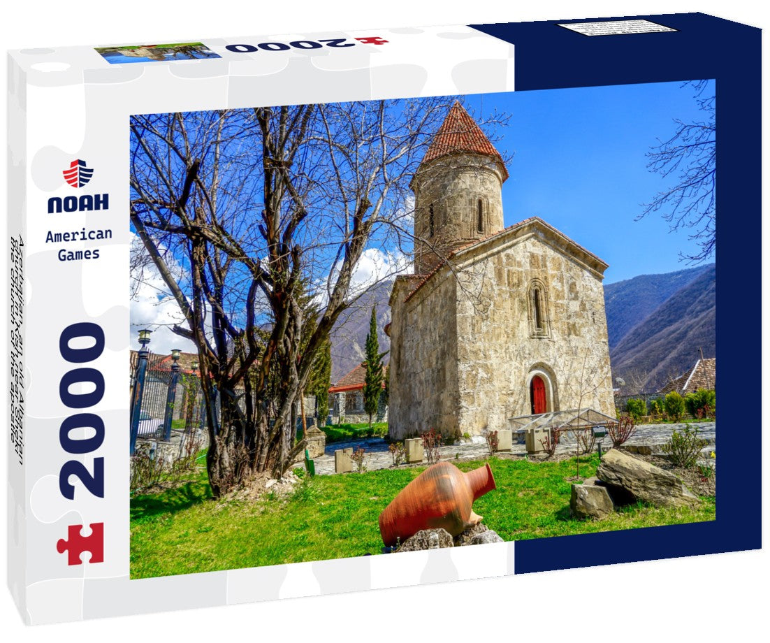 Noah Jigsaw Puzzle Azerbaijan, an old Albanian church in Kish near Sheki, the church of the apostle Elisey 2000 Pieces
