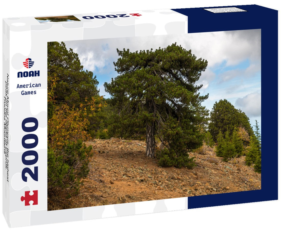 Noah Jigsaw Puzzle Nature Mount Olympus, the highest peak on the island of Cyprus. Troodos Mountains 2000 Pieces