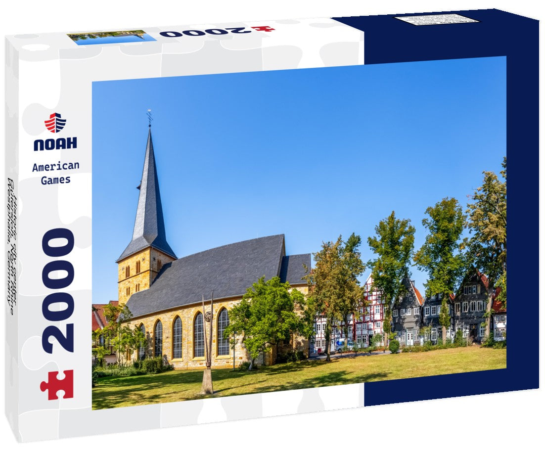 Noah Jigsaw Puzzle Historic city center, Gütersloh, North Rhine-Westphalia, Germany 2000 Pieces