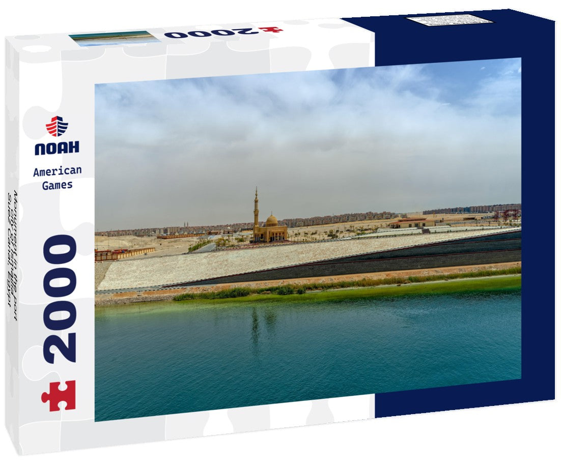 Noah Jigsaw Puzzle Monument in the port city of Ismailia, Suez Canal, Egypt 2000 Pieces