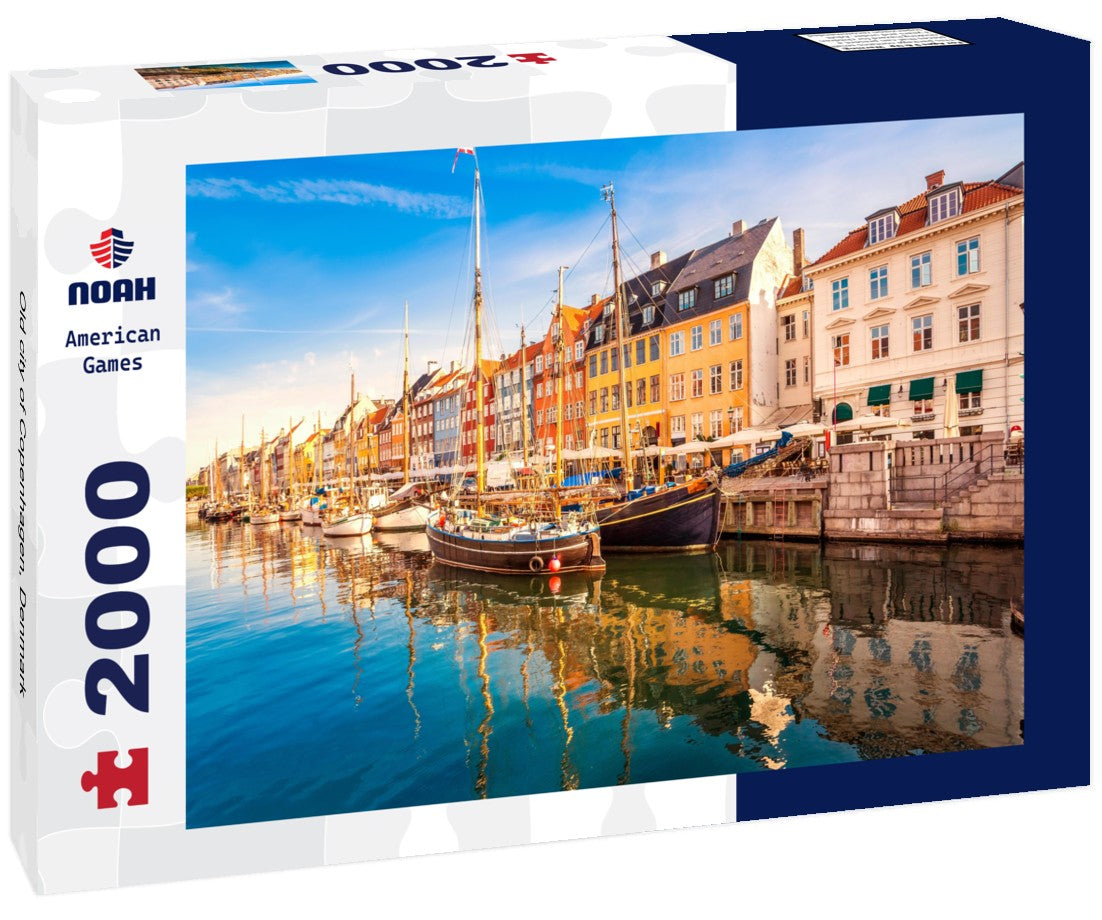 Noah Jigsaw Puzzle Old city of Copenhagen, Denmark 2000 pieces