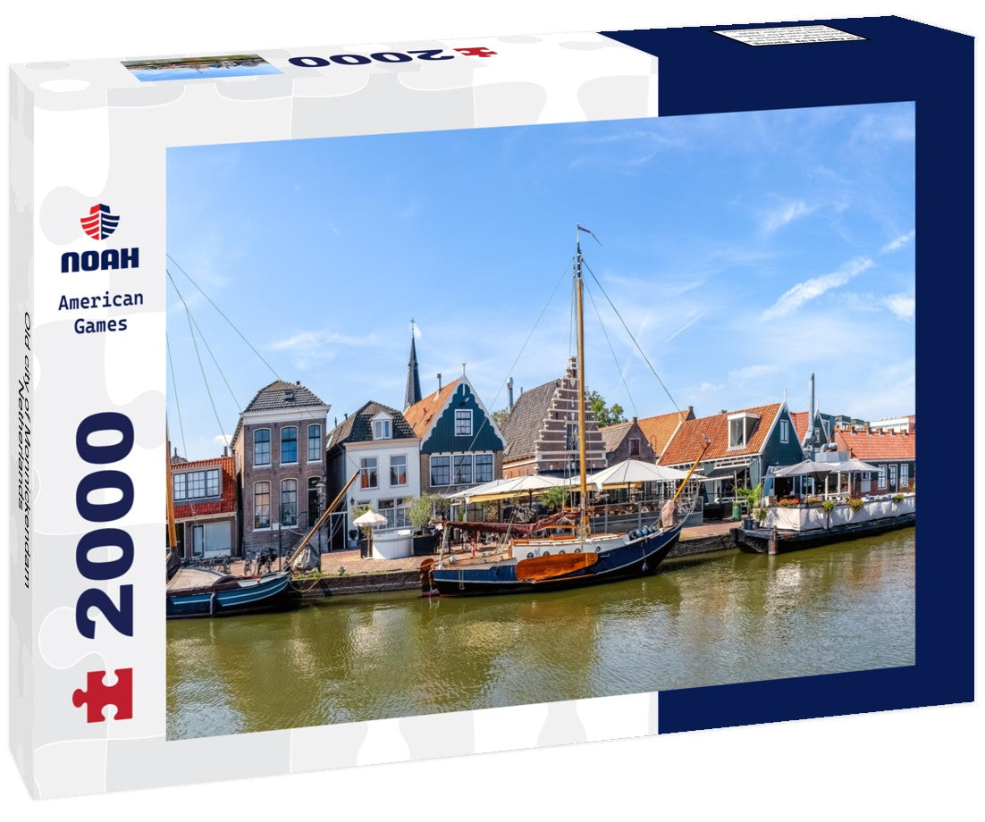 Noah Jigsaw Puzzle Old city of Monnickendam, Netherlands 2000 pieces