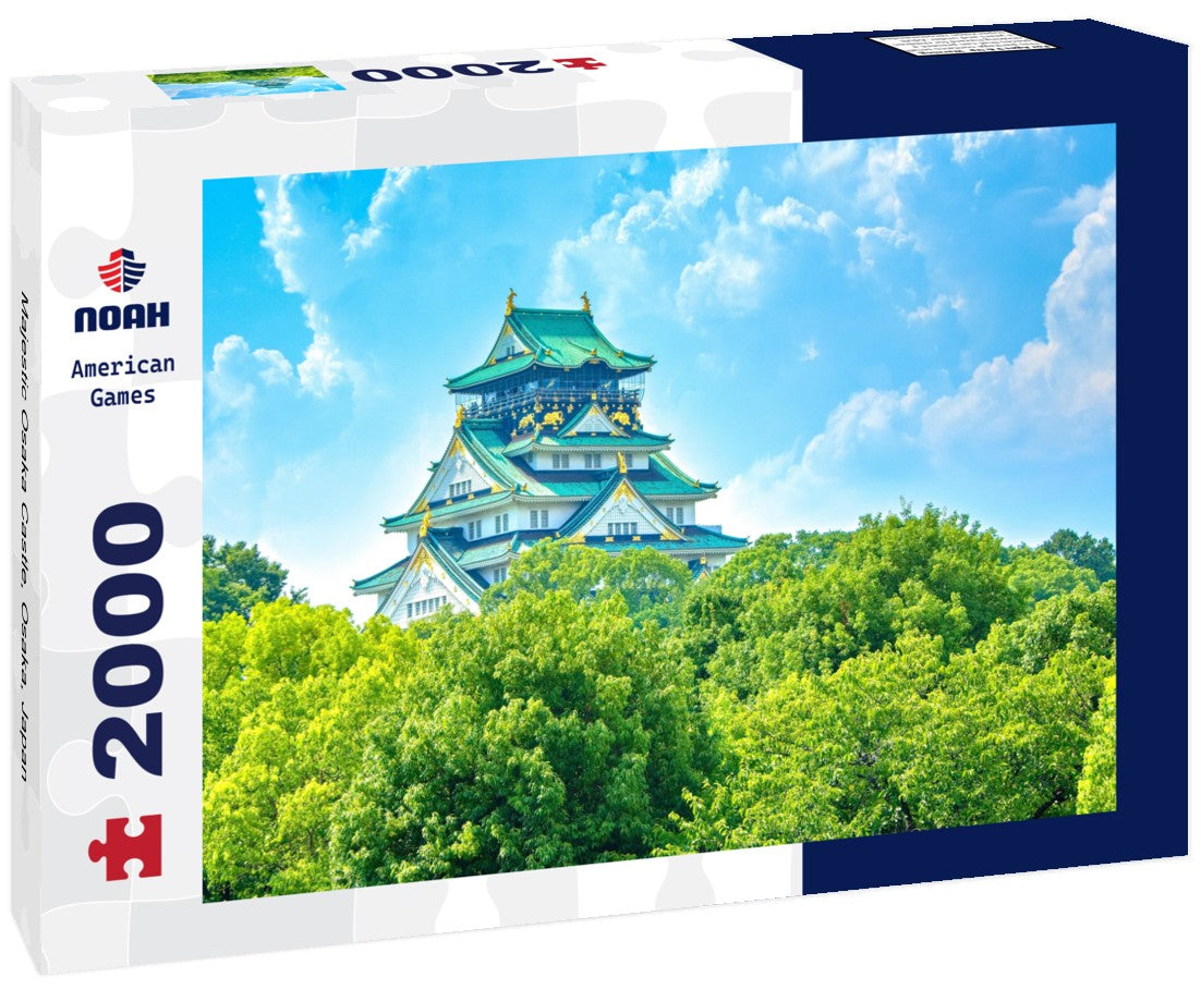 Noah Jigsaw Puzzle Majestic Osaka Castle, Osaka, Japan 2000 pieces