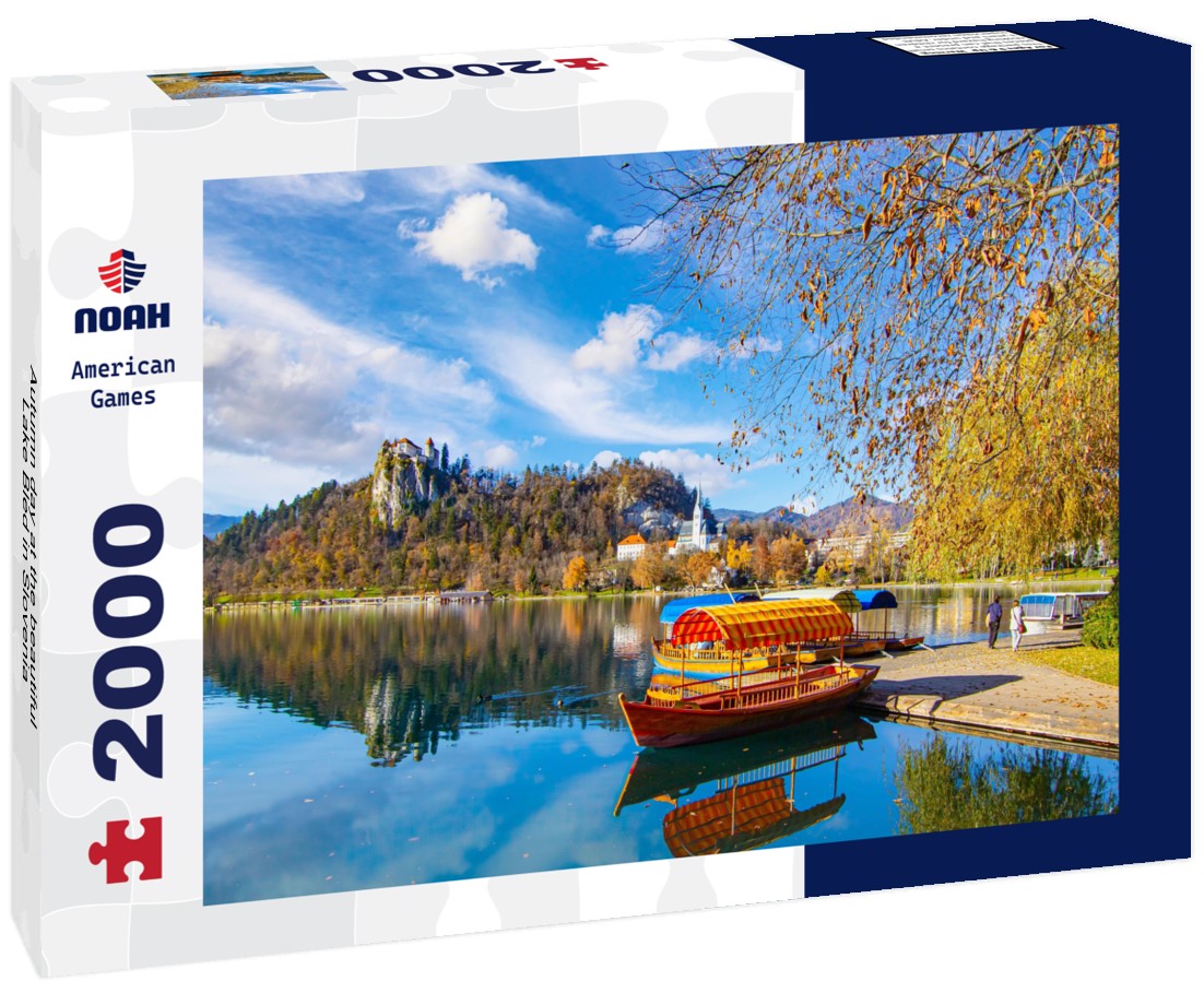 Noah Jigsaw Puzzle Autumn day at the beautiful Lake Bled in Slovenia 2000 pieces