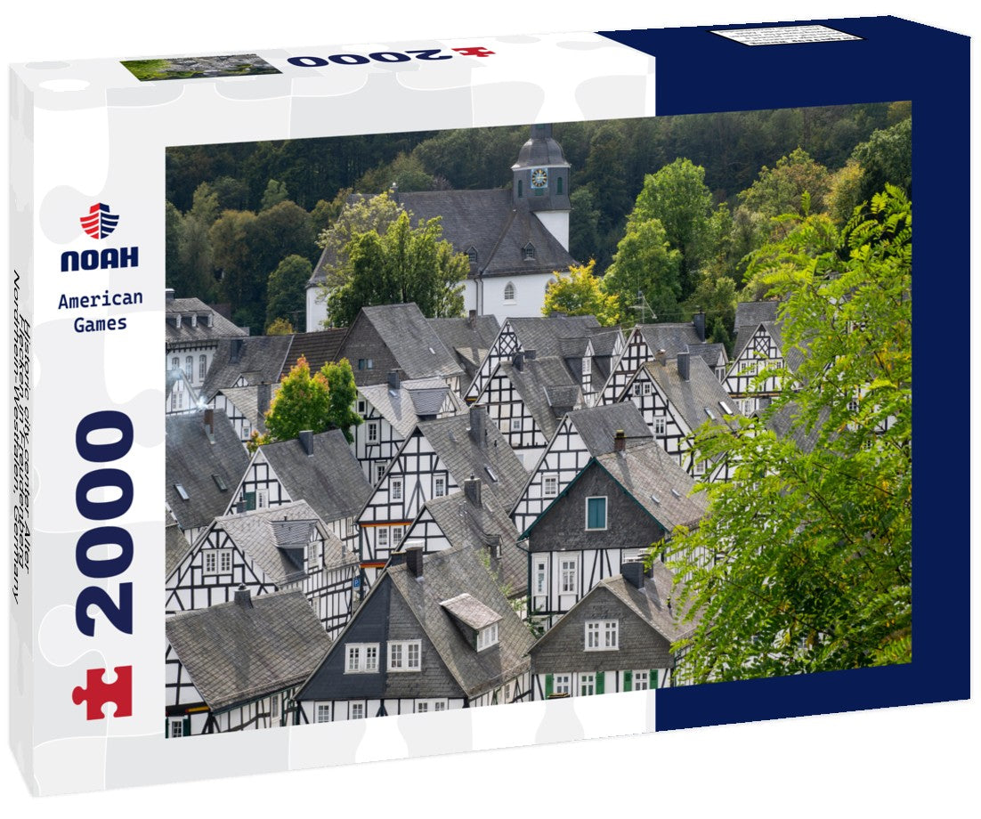 Noah Jigsaw Puzzle Historic city center Alter Flecken in Freudenberg, Nordrhein-Westfalen, Germany 2000 pieces