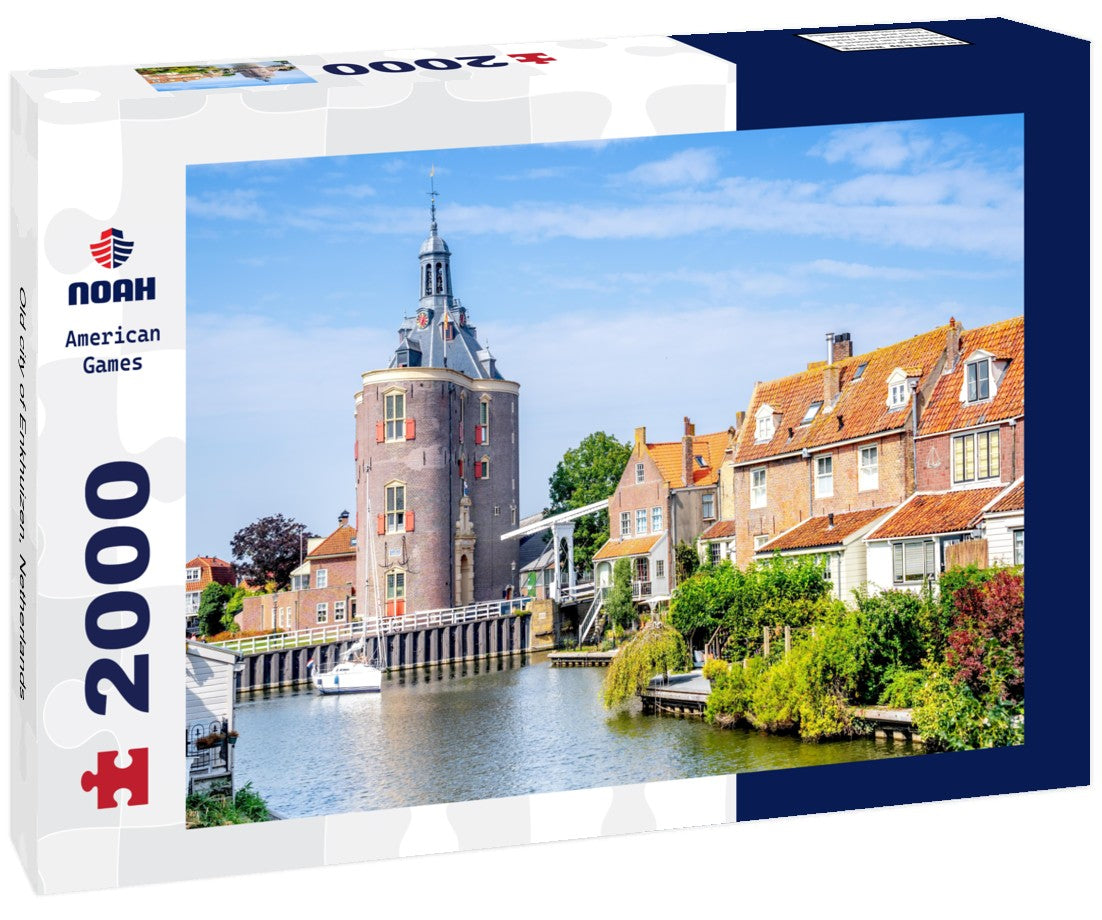 Noah Jigsaw Puzzle Old city of Enkhuizen, Netherlands 2000 pieces