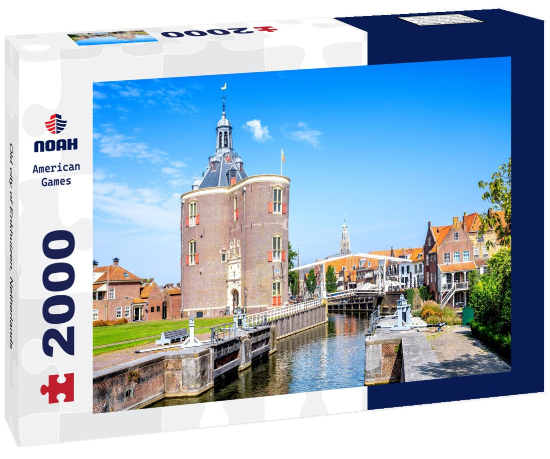Noah Jigsaw Puzzle Old city of Enkhuizen, Netherlands 2000 pieces