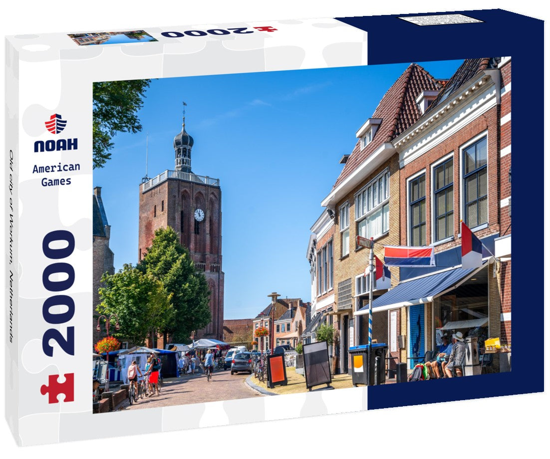 Noah Jigsaw Puzzle Old city of Workum, Netherlands 2000 pieces