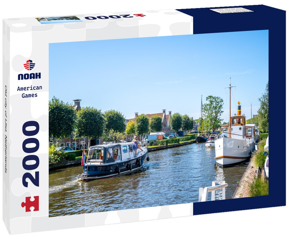 Noah Jigsaw Puzzle Old city of IJlst, Netherlands 2000 pieces