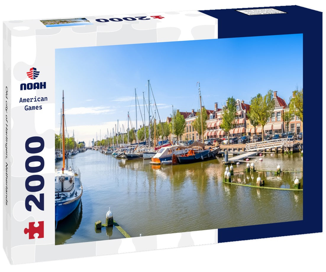 Noah Jigsaw Puzzle Old city of Harlingen, Netherlands 2000 pieces