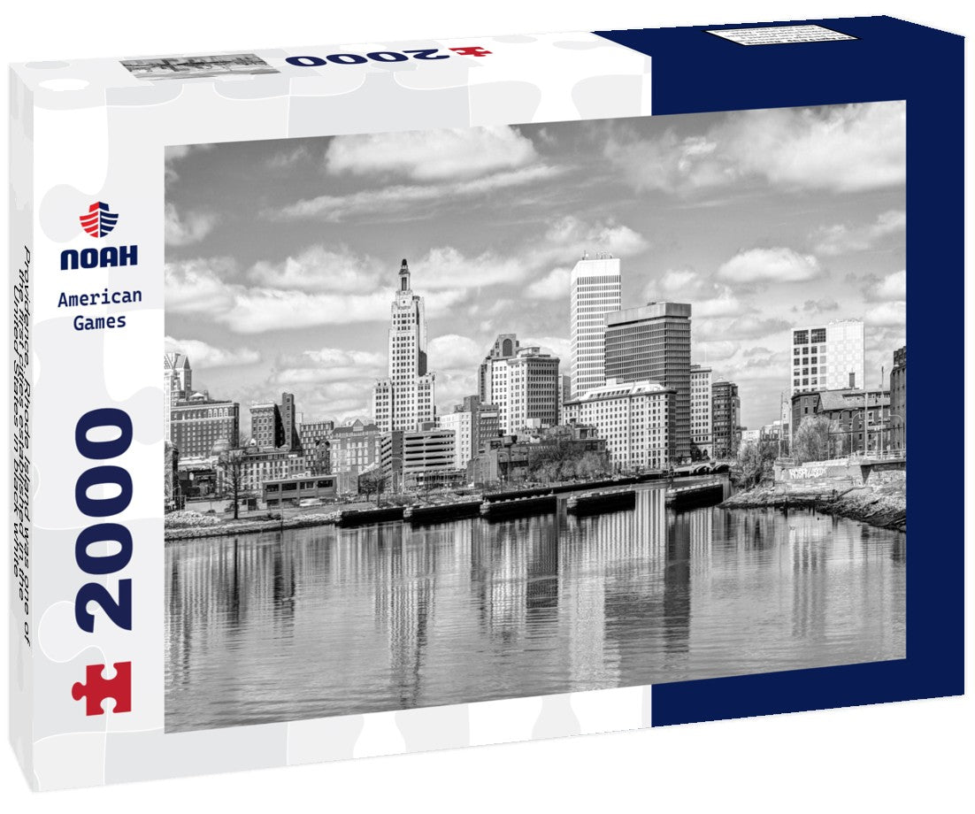 Noah Jigsaw Puzzle Providence, Rhode Island was one of the first cities established in the United States in black white 2000 pieces