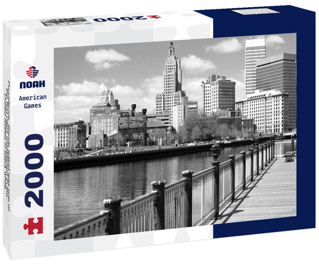 Noah Jigsaw Puzzle Providence, Rhode Island was one of the first cities established in the United States in black white 2000 pieces