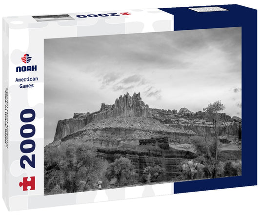 Noah Jigsaw Puzzle Capitol Reef National Park in black white 2000 pieces