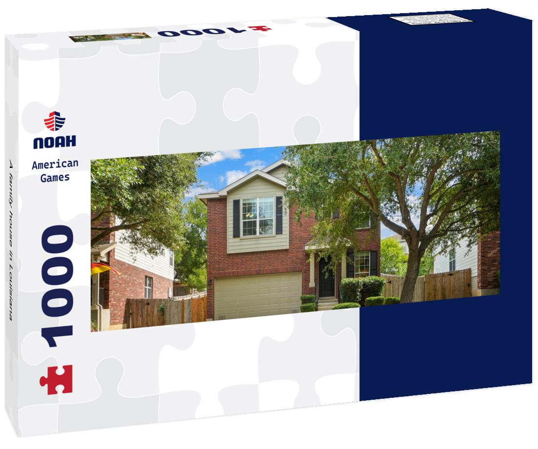 Noah Jigsaw Puzzle A family house in Louisiana panorama 1000 pieces