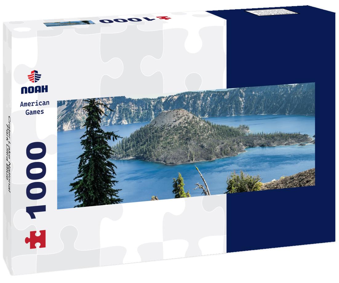 Noah Jigsaw Puzzle Crater Lake National Park Ultra Blue panorama 1000 pieces