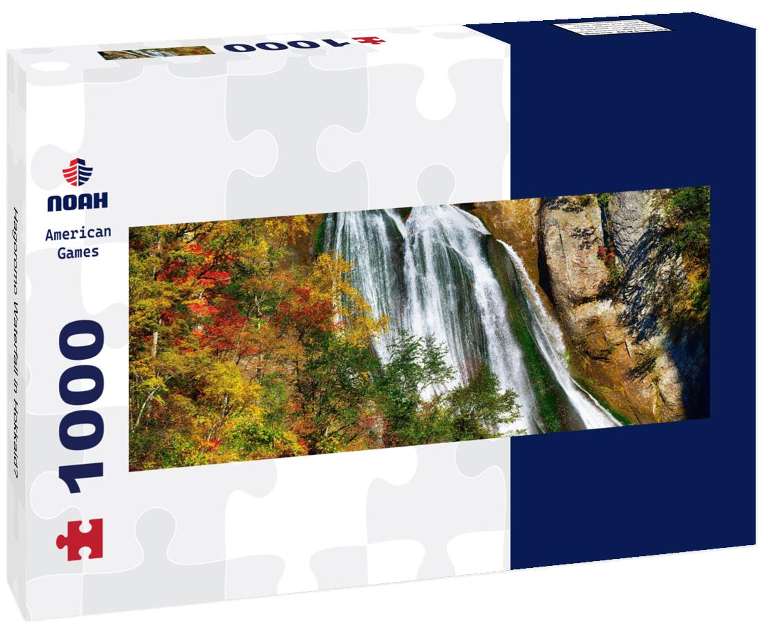Noah Jigsaw Puzzle Hagoromo Waterfall in Hokkaido panorama 1000 pieces