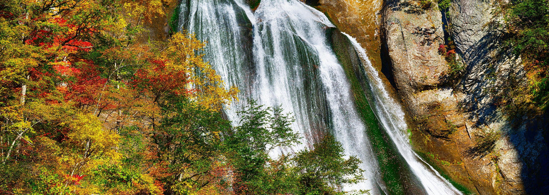 Noah Jigsaw Puzzle Hagoromo Waterfall in Hokkaido panorama 1000 pieces