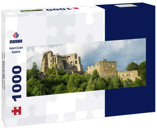 Noah Jigsaw Puzzle The ruins of the castle “Kamieniec” - near Krosno (Poland) panorama 1000 pieces