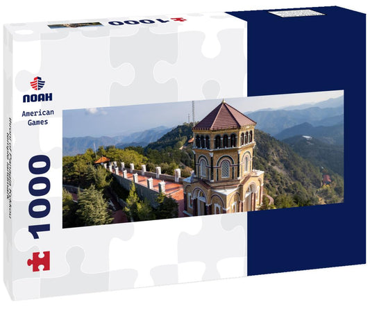 Noah Jigsaw Puzzle throni of Panagia Kykkou temple landmark panorama 1000 pieces