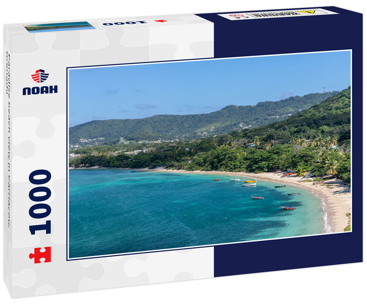 Paradise beach view in Carriacou, Grenada