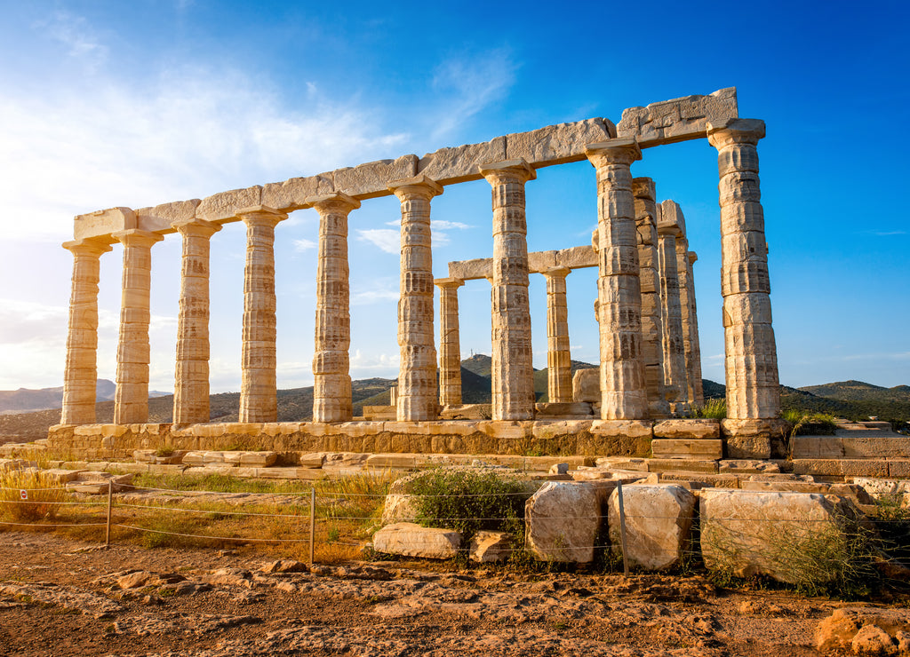 Poseidon temple in Greece