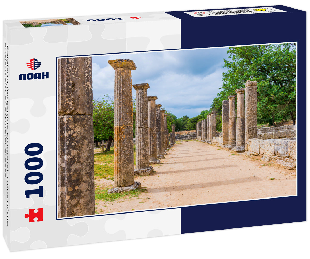 Palaistra (wrestling grounds), ruins of the ancient city of Olympia, Greece