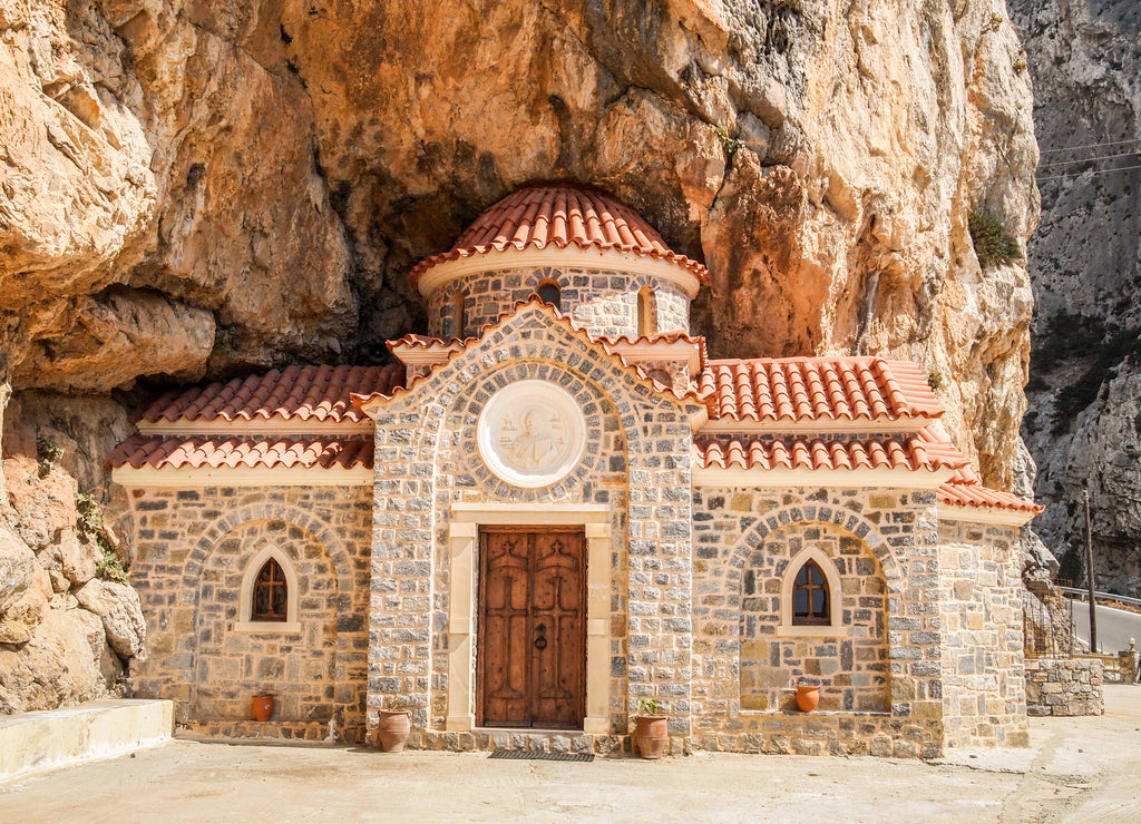 Orthodox church at crete, Greece
