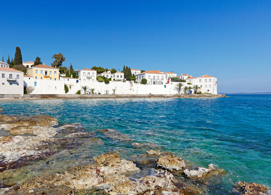 Agios Nikolaos in Spetses island, Greece