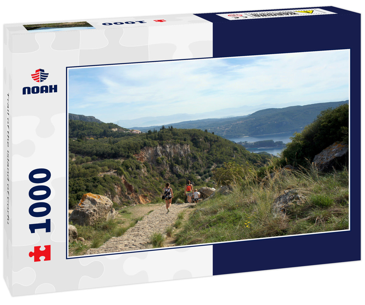Trail of the island of Corfu