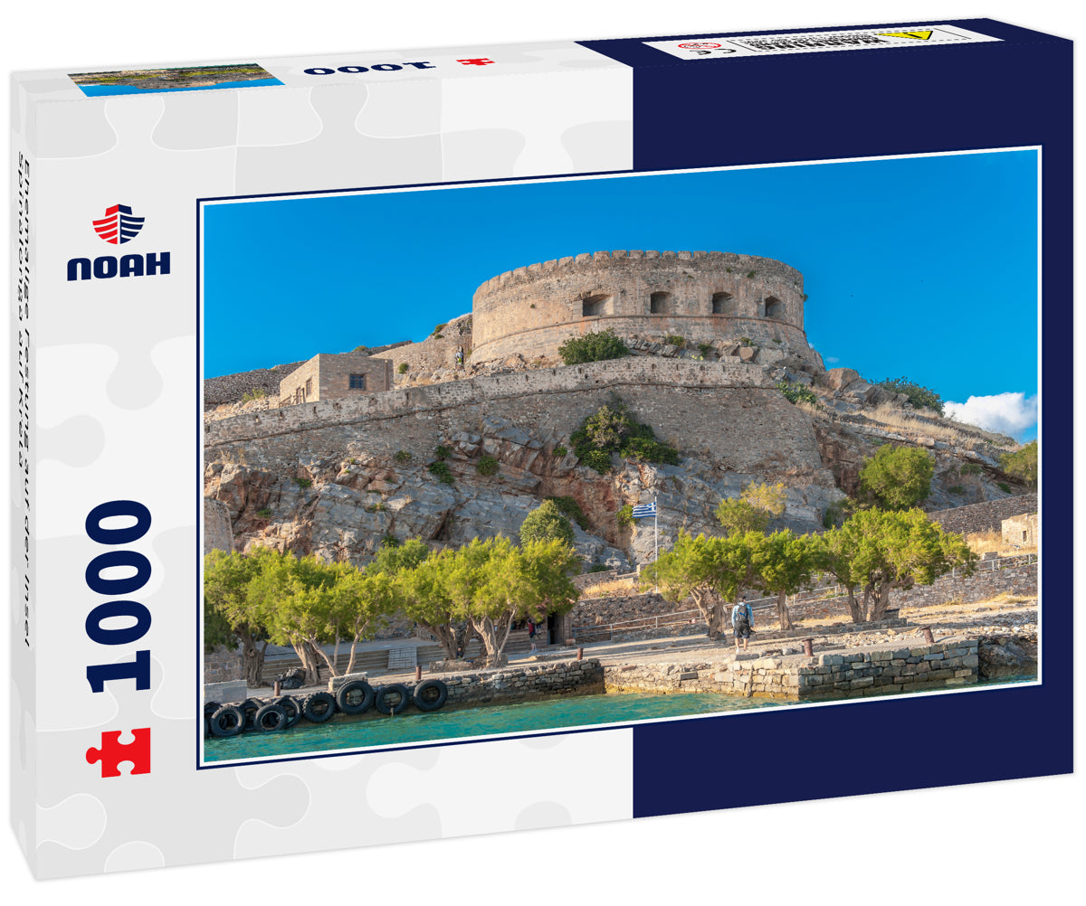 Ehemalige Festung auf der Insel Spinalonga auf Kreta