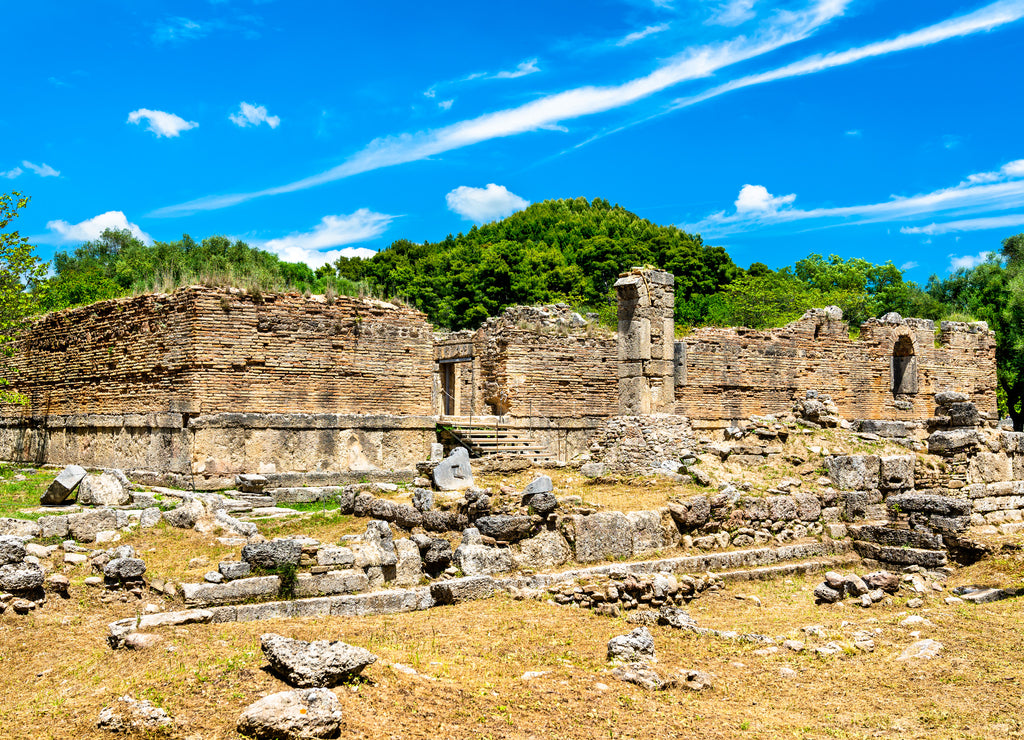 Archaeological Site of Olympia in Greece