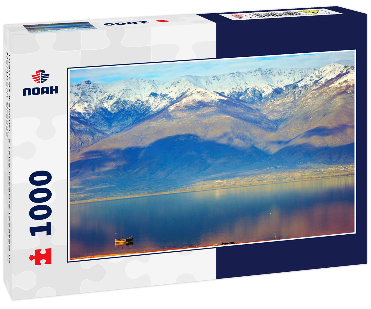 View of Kerkini, a lake reserve located in Northern Greece