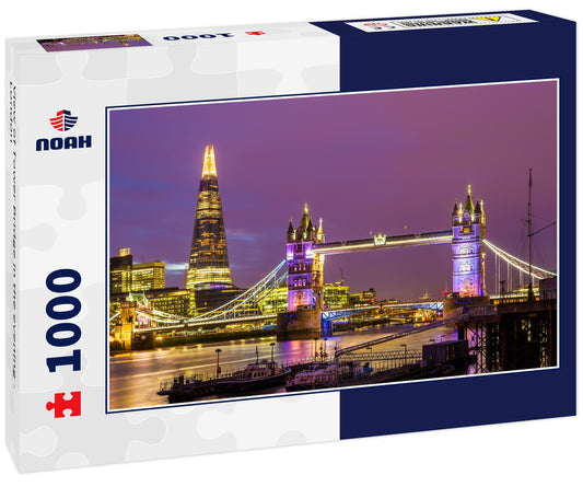 View of Tower Bridge in the evening - London