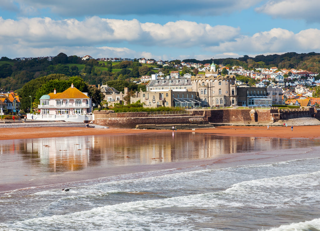 Paignton Beach Devon England