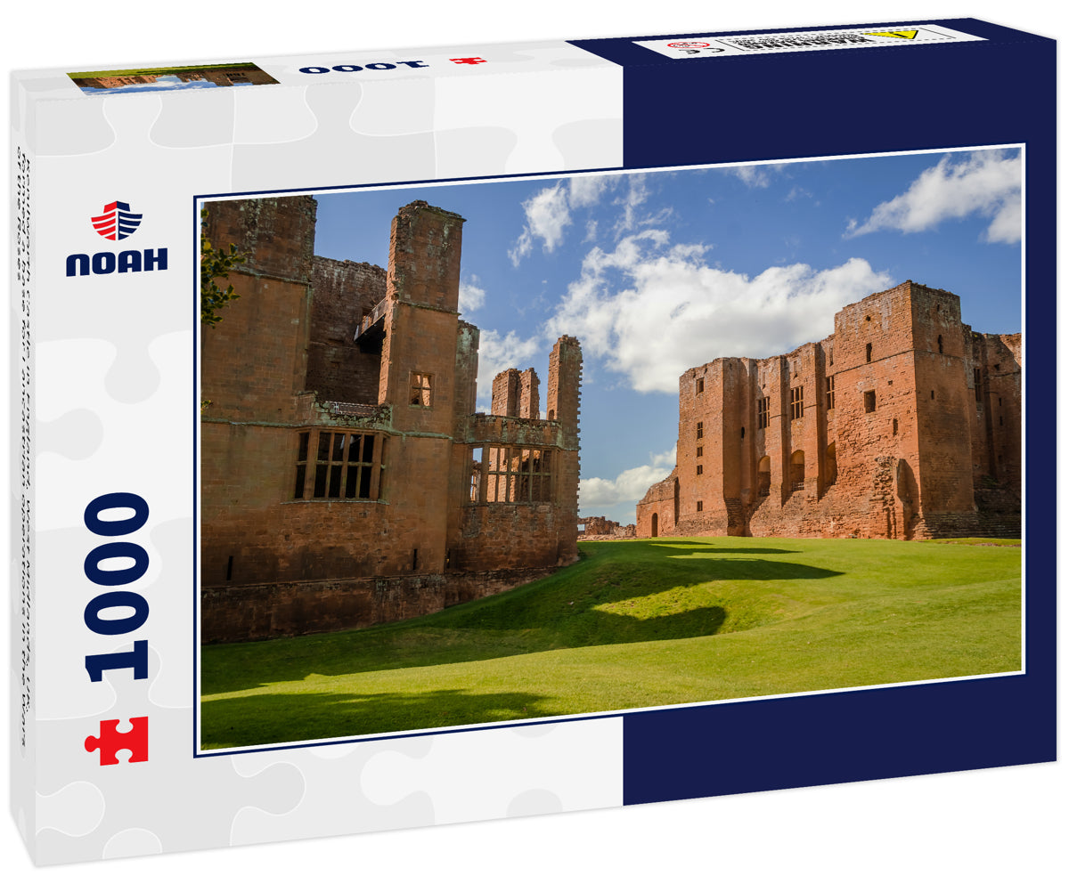 Kenilworth Castle in England, West Midlands, UK, formed a base for Lancastrian operations in the Wars of the Roses