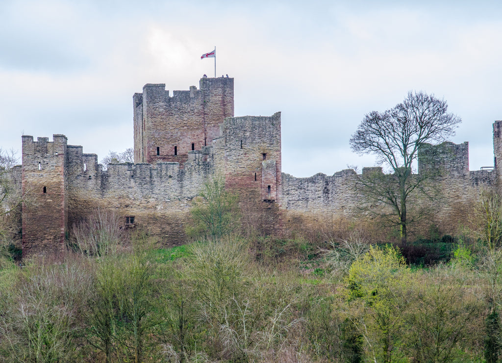 Ludlow Castle, Shropshire, Britain
