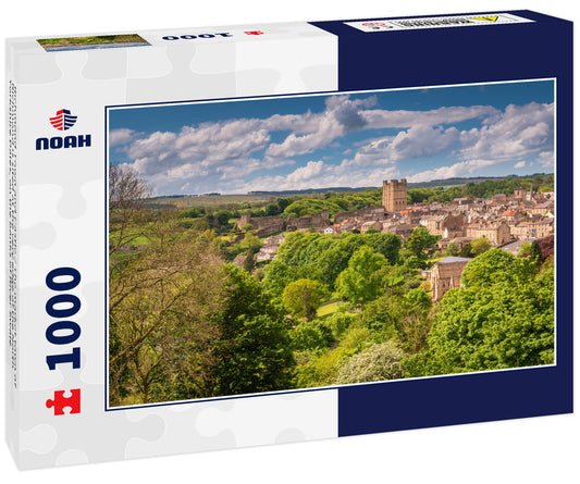 Richmond Town and Castle / The market town of Richmond is sited at the very edge of the North Yorkshire Dales, on the banks of River Swale