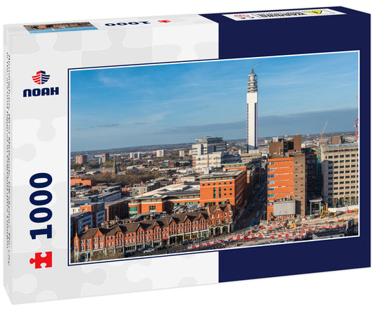 Birmingham, West Midlands, UK skyline. The city is the second biggest in England after London