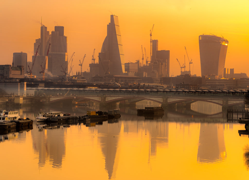 City of London skyline, London, UK